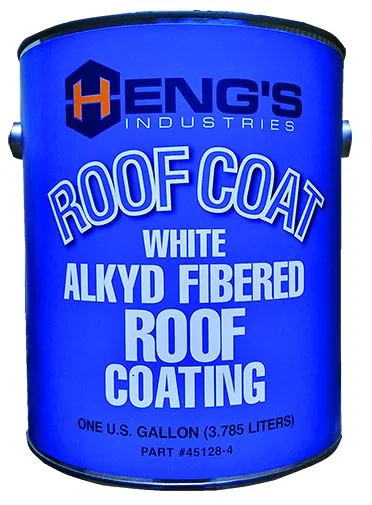 45128-4 – HENG'S IND Roof Coating, Use To Protect Roofs Against All Weather Conditions For Metal And Fiberglass Roofs...